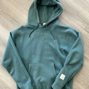 Glossier Sage Hoodie, Medium (limited edition)